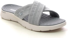 Load image into Gallery viewer, Ladies Skecher Go Walk Flex Sandal- IMPRESSED