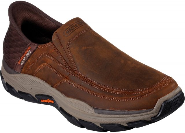 Mens Skechers Slip-ins Respected- ELGIN *EXTRA WIDE FIT*