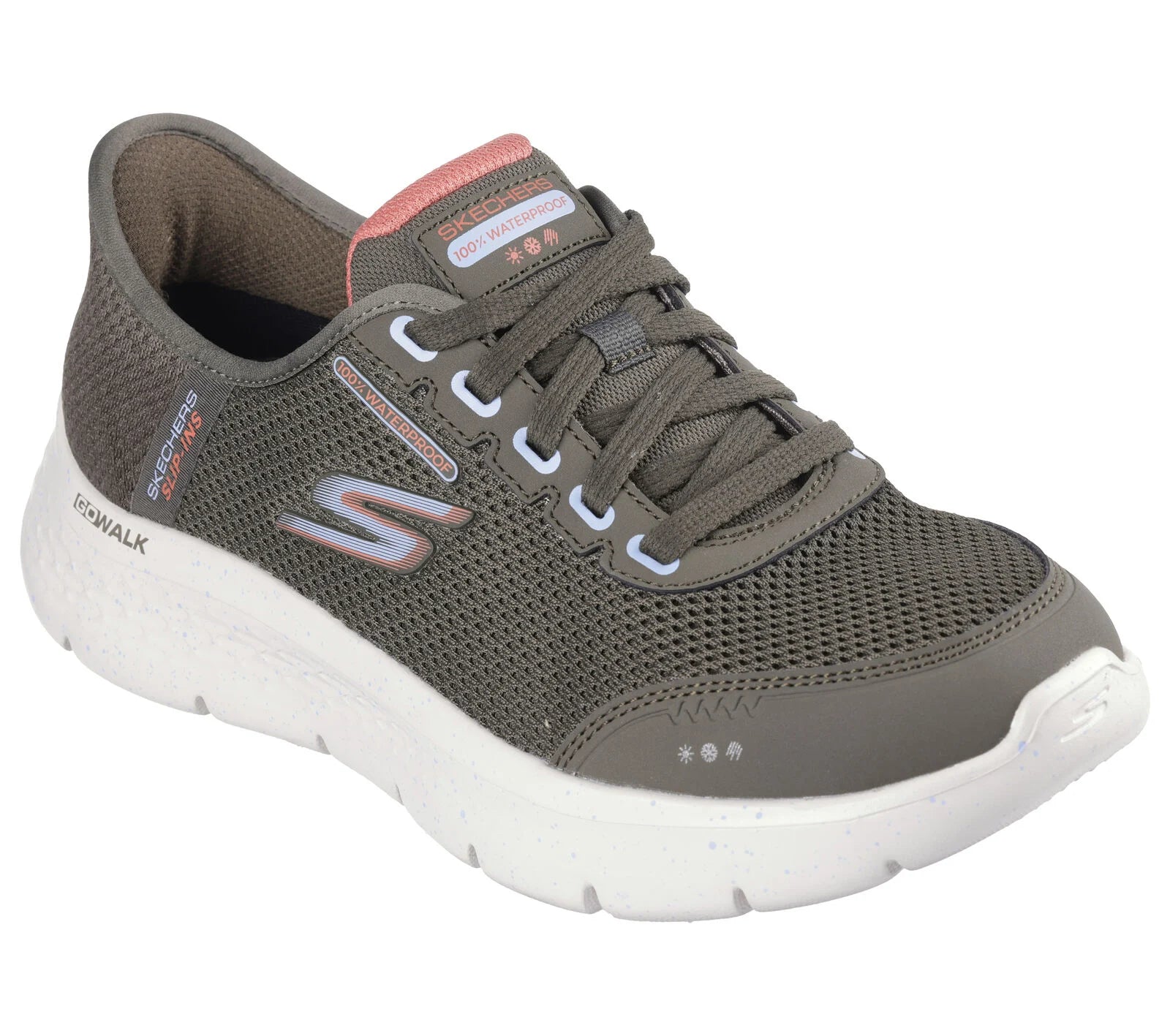 Ladies Skechers Slip Ins Go Walk Flex CLEAR CREEK Available in 2 colours